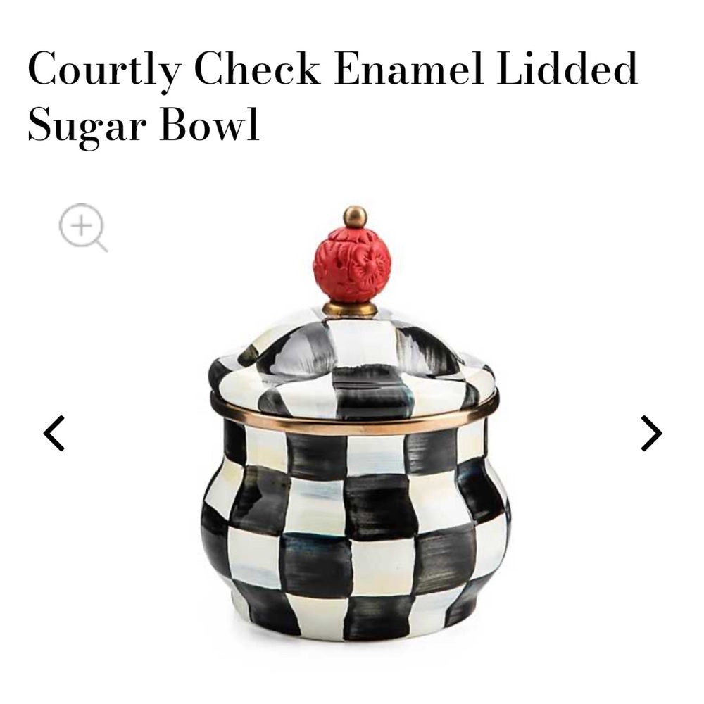 Mackenzie child’s lidded sugar bowl